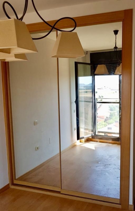 FC133 FRENTE CORREDERO ESPEJO LISO REMATES ROBLE