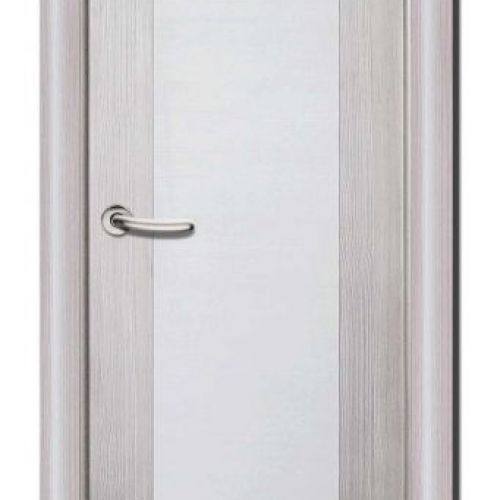 PI47 PUERTA VINILO MODELO 1006ECH ARGENTO Y BLANCO SAVIA