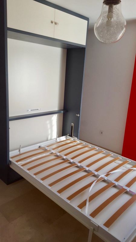 MU61 MUEBLE CAMA VERTICAL ABIERTO