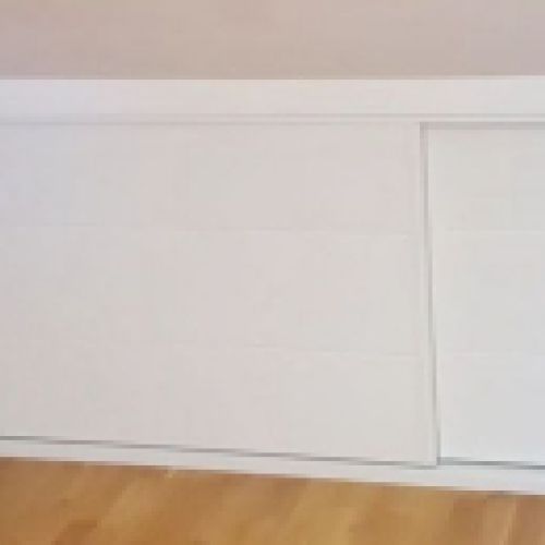 AB48 FRENTE LACADO BLANCO LINEAS ALTURA ESPECIAL PARA ABUHARDILLADO