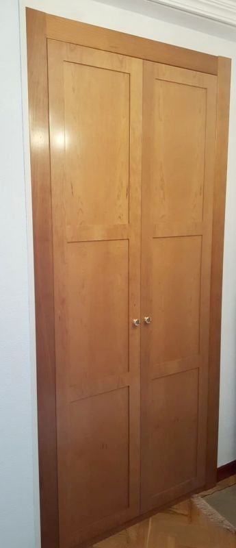 FA125 FRENTE ABATIBLE CUADROS MADERA CEREZO