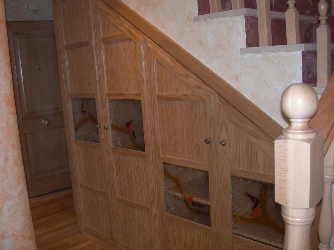 FA195 FRENTE ABUHARDILLADO JAPONES ROBLE Y CRISTAL FUSING