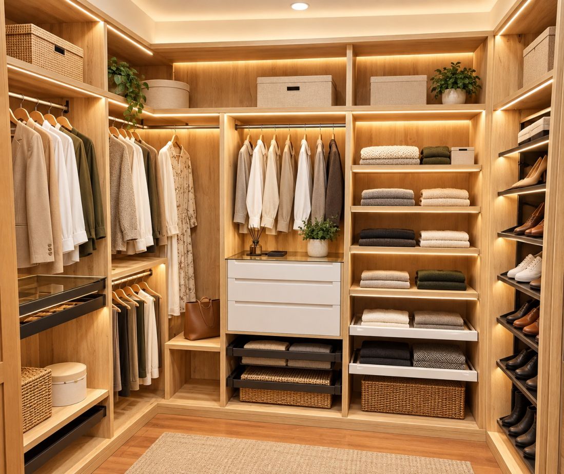 VE1 VESTIDOR VISTO COMBINADO ROBLE HERCULES 30MM Y LACADO BLANCO