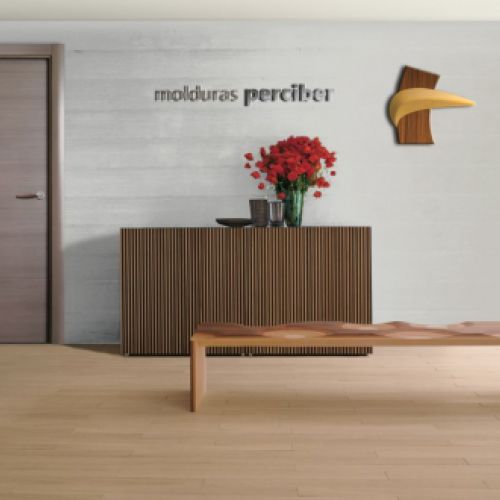 PI36 PUERTA VINILO MODELO 1000 ARGENTO
