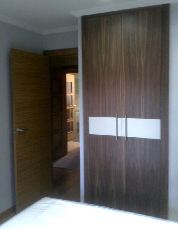 FA152 FRENTE NOGAL Y LACADO BLANCO