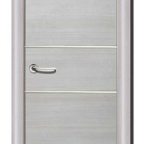 PI50 PUERTA VINILO MODELO 2001 ARGENTO GRECA PLATA