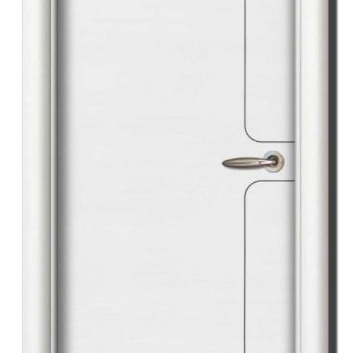 PI46 PUERTA VINILO MODELO 1004 BLANCO SAVIA GRECA NEGRO