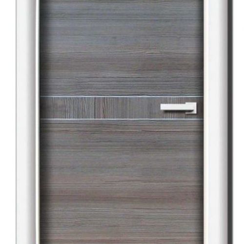 PI53 PUERTA VINILO MODELO 2007E ARGENTO GRECA PLATA REMATES BLANCO SAVIA