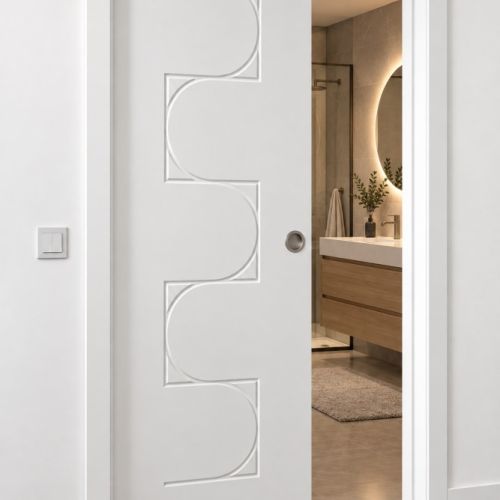 PUERTA LACADA BLANCA MODELO DIVERXION 6030