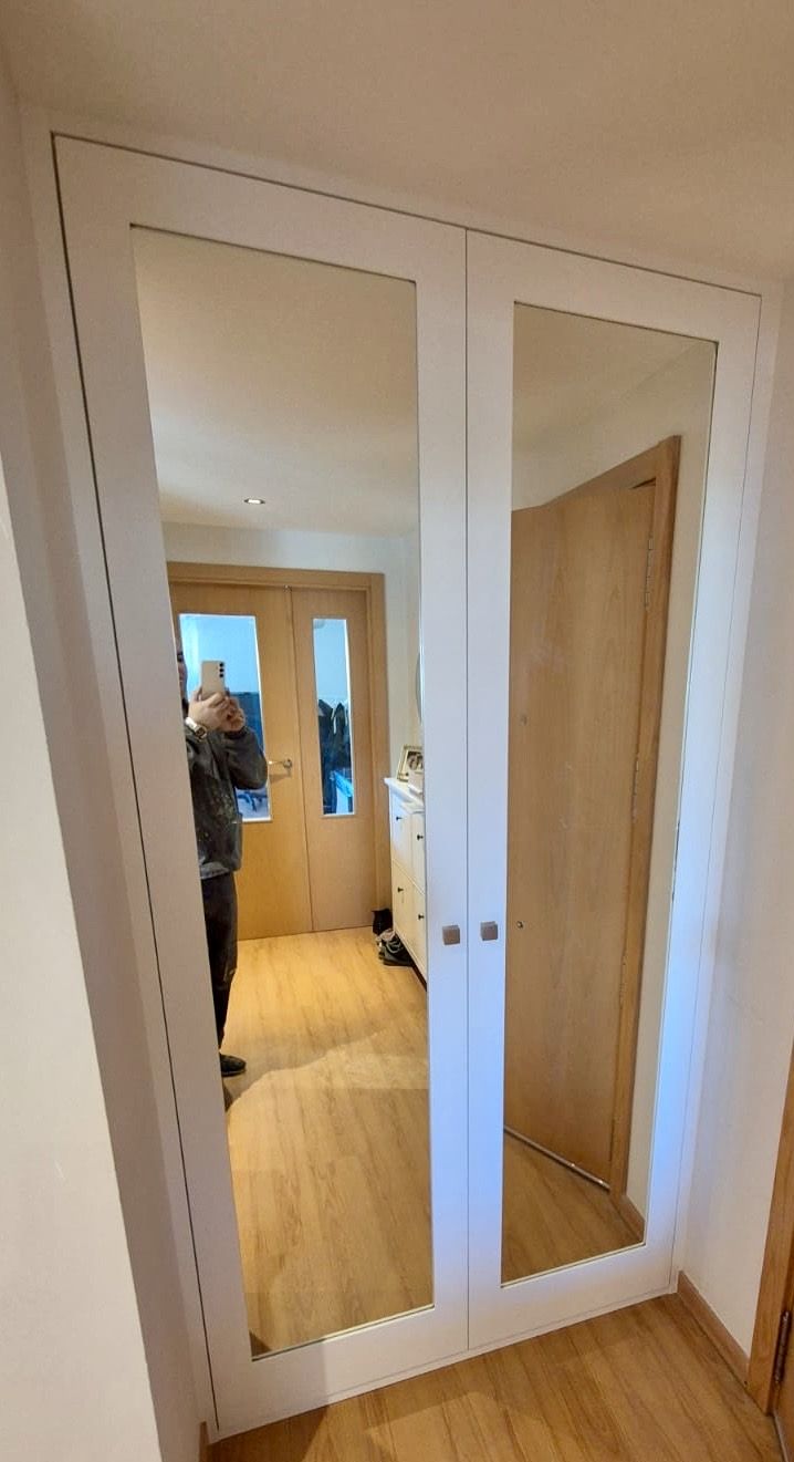 FA218 FRENTE ABATIBLE LACADO CON ESPEJO