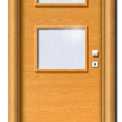 PI59 PUERTA VINILO MODELO 1000V 2 WINDOWS