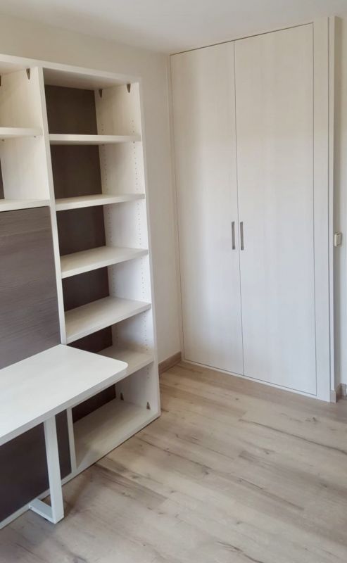 FA144 FRENTE ABATIBLE LISO OREGON SIENA CON MUEBLE CAMA A JUEGO