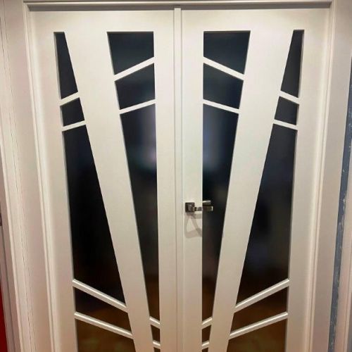 PI93 PUERTA LACADA VIDRIERA MOD. MIESES