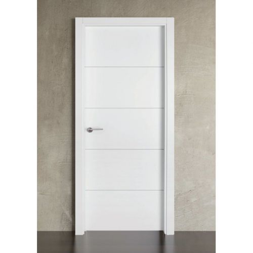 PUERTA LACADA BLANCA 5 PAÑOS