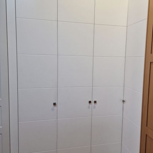 FA4 FRENTE ABATIBLE LINEAS LACADO BLANCO EN L