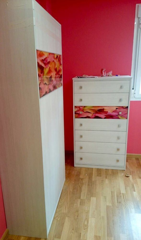 MU119 CONJUNTO MUEBLE Y COMODA