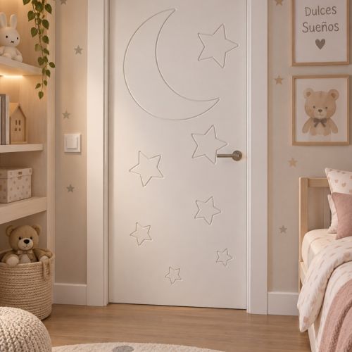 PUERTA LACADA BLANCA DULCES SUEÑOS
