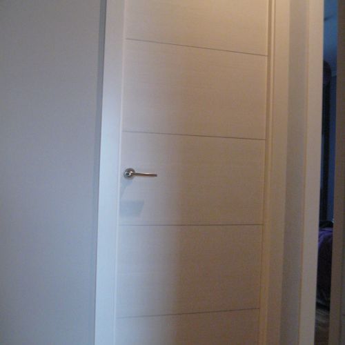 PI22 PUERTA VINILO GRECA ALUMINIO 5 PAÑOS