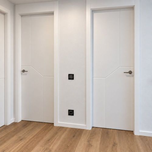 PUERTA LACADA BLANCA MODELO DIVERXION