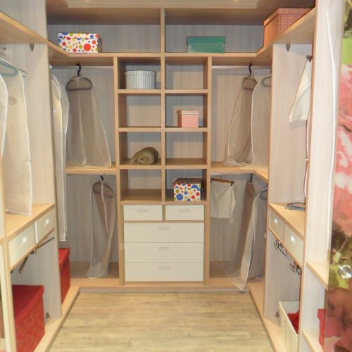 VE38 VESTIDOR ROBLE VELADO 30 MM CAJONES LACADOS BLANCOS