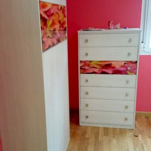 MU119 CONJUNTO MUEBLE Y COMODA
