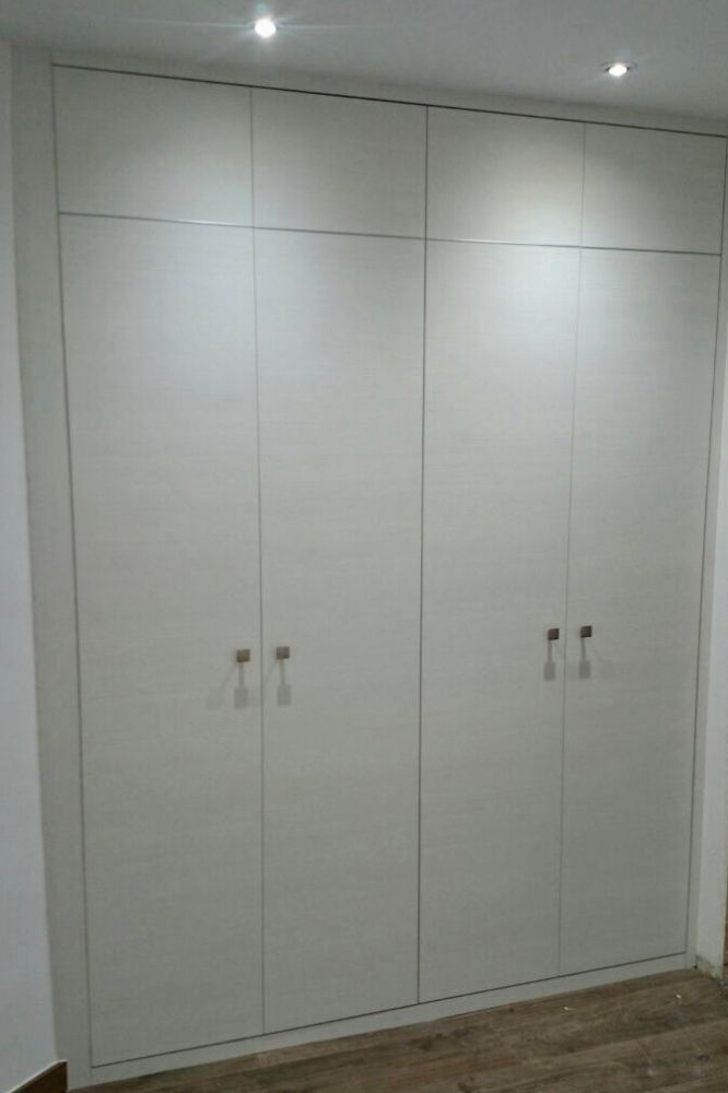 FA156 FRENTE PLEGADO OREGON SIENA CON PERFIL DE ALUMINIO