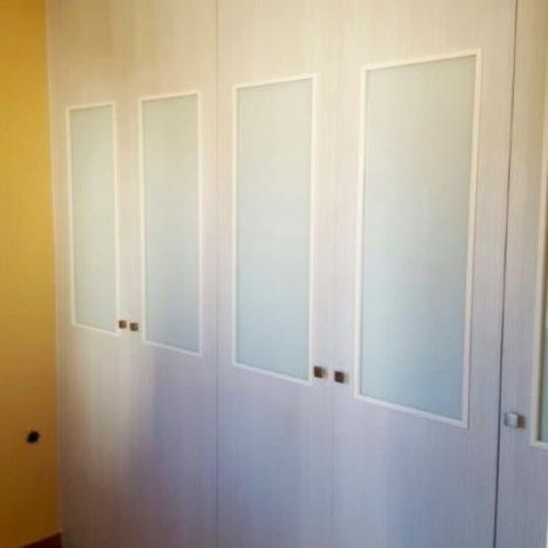 FA157 FRENTE ABATIBLE BLANCO SAVIA CON CRISTAL ACIDO