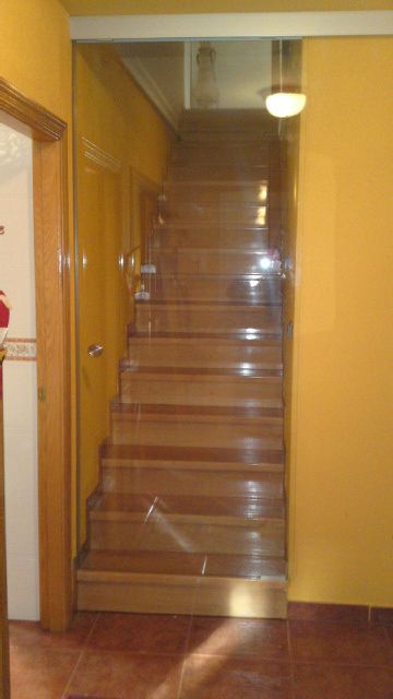 PC23 PUERTA CORREDERA VISTA DE CRISTAL TRANSPARENTE