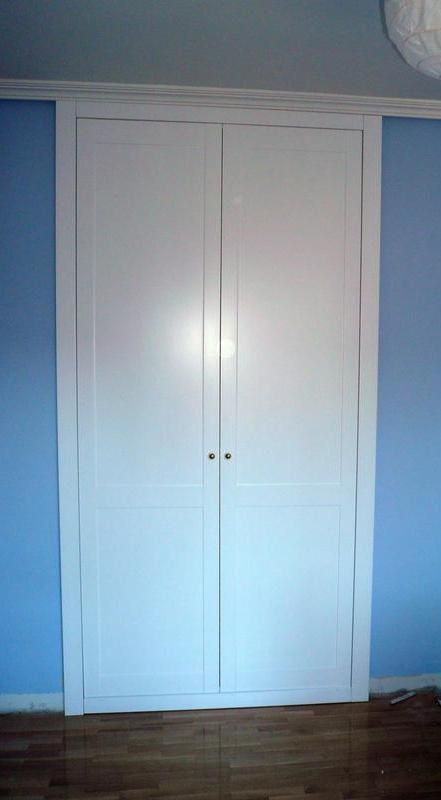 FA48 FRENTE 2 CUADROS LACADO BLANCO