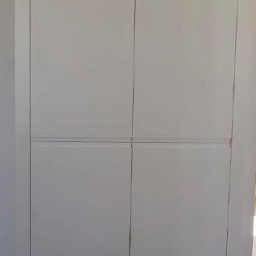 FA36 FRENTE ABATIBLE LACADO BLANCO CON UÑERO HORIZONTAL