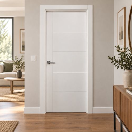 PUERTA LACADA BLANCA 3 MODELO ESTRECHA