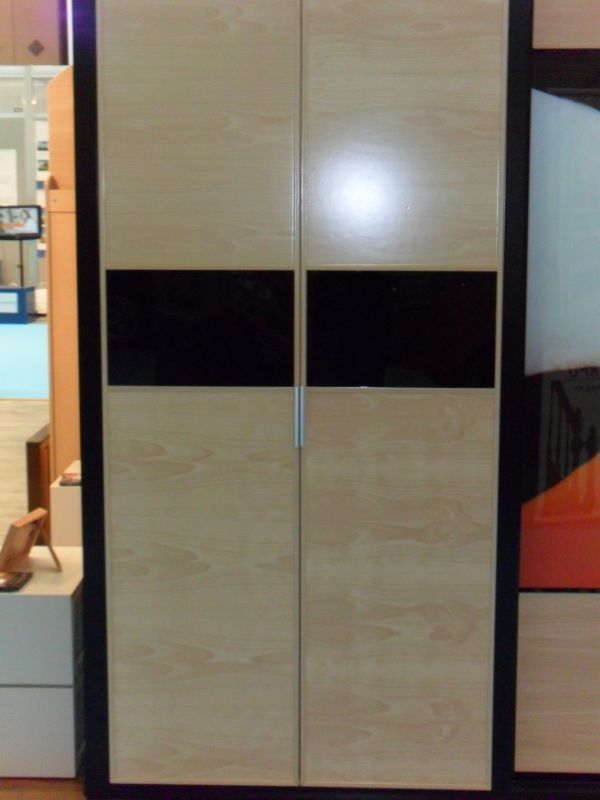 FA151 FRENTE LISO HAYA BLANCO Y CRISTAL LACADO NEGRO