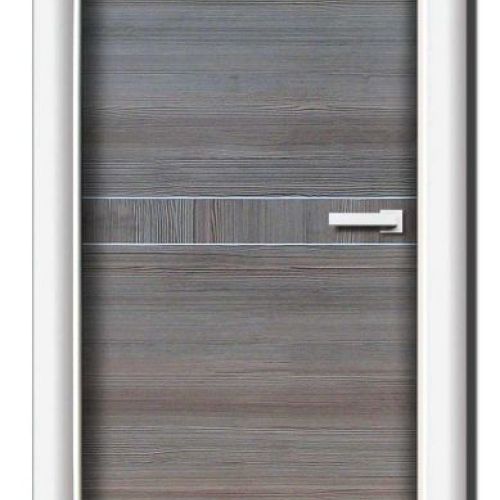 PI53 PUERTA VINILO MODELO 2007E ARGENTO GRECA PLATA REMATES BLANCO SAVIA