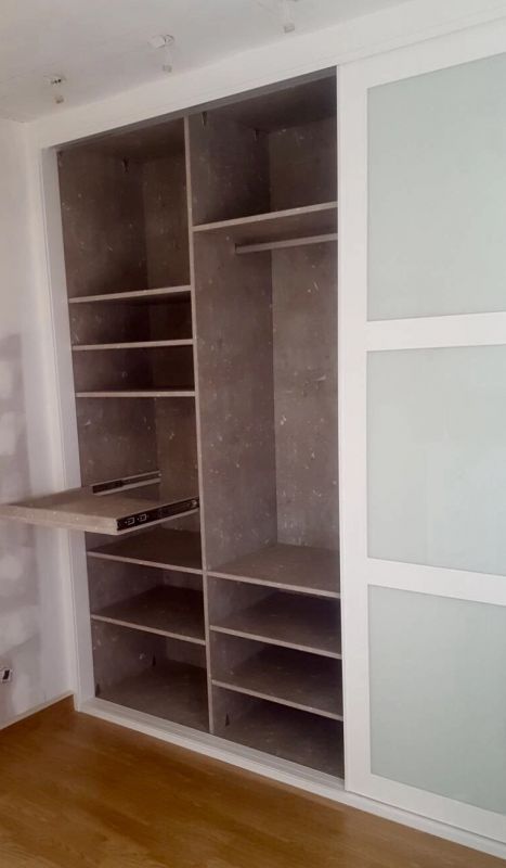 IA163 INTERIOR MELAMINADO BALDA EXTRAIBLE