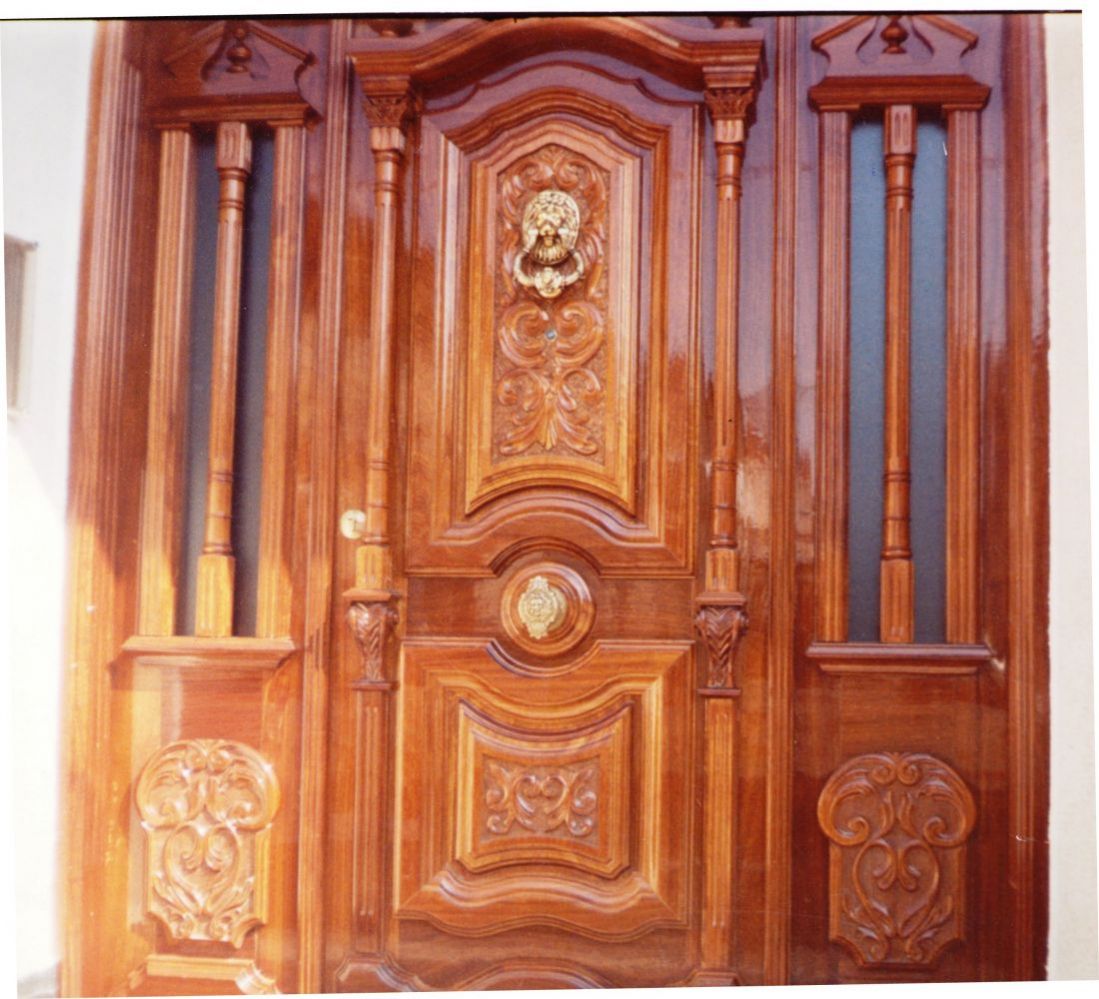 PA49 PUERTA DE EXTERIOR RUSTICA MADERA