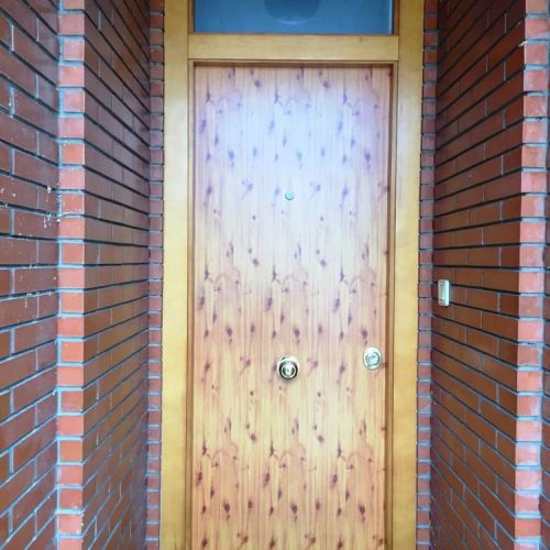 PA46 PUERTA ACORAZADA ALUMINIO PINO MOD