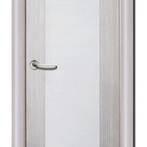 PI47 PUERTA VINILO MODELO 1006ECH ARGENTO Y BLANCO SAVIA